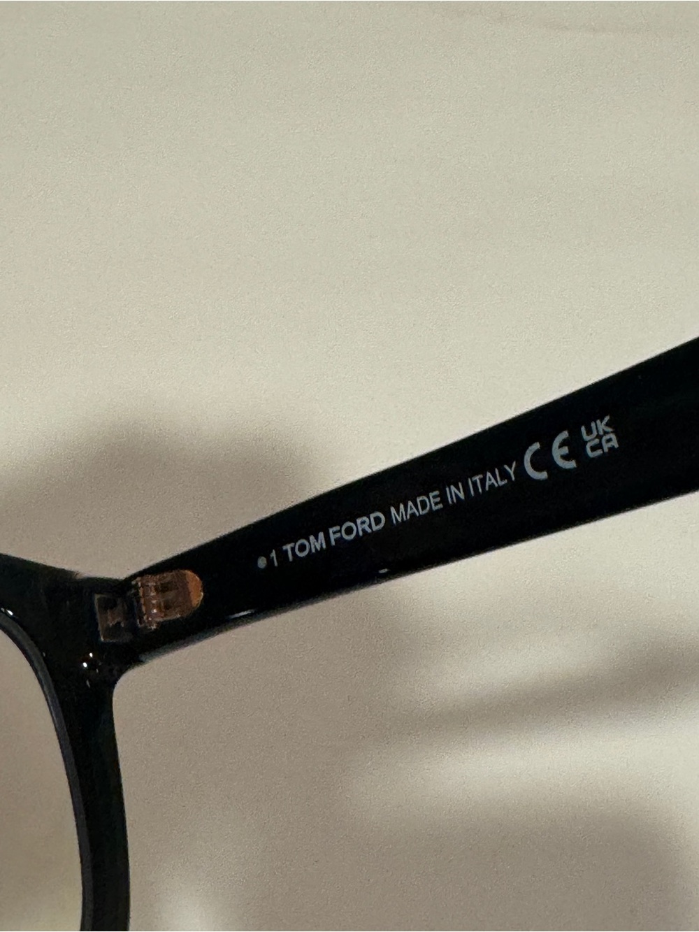 Tom Ford TF6025-B ECO 001 Black Eyeglass Frames 50-22-145 Tom Ford Black Rectang - Picture 6 of 9
